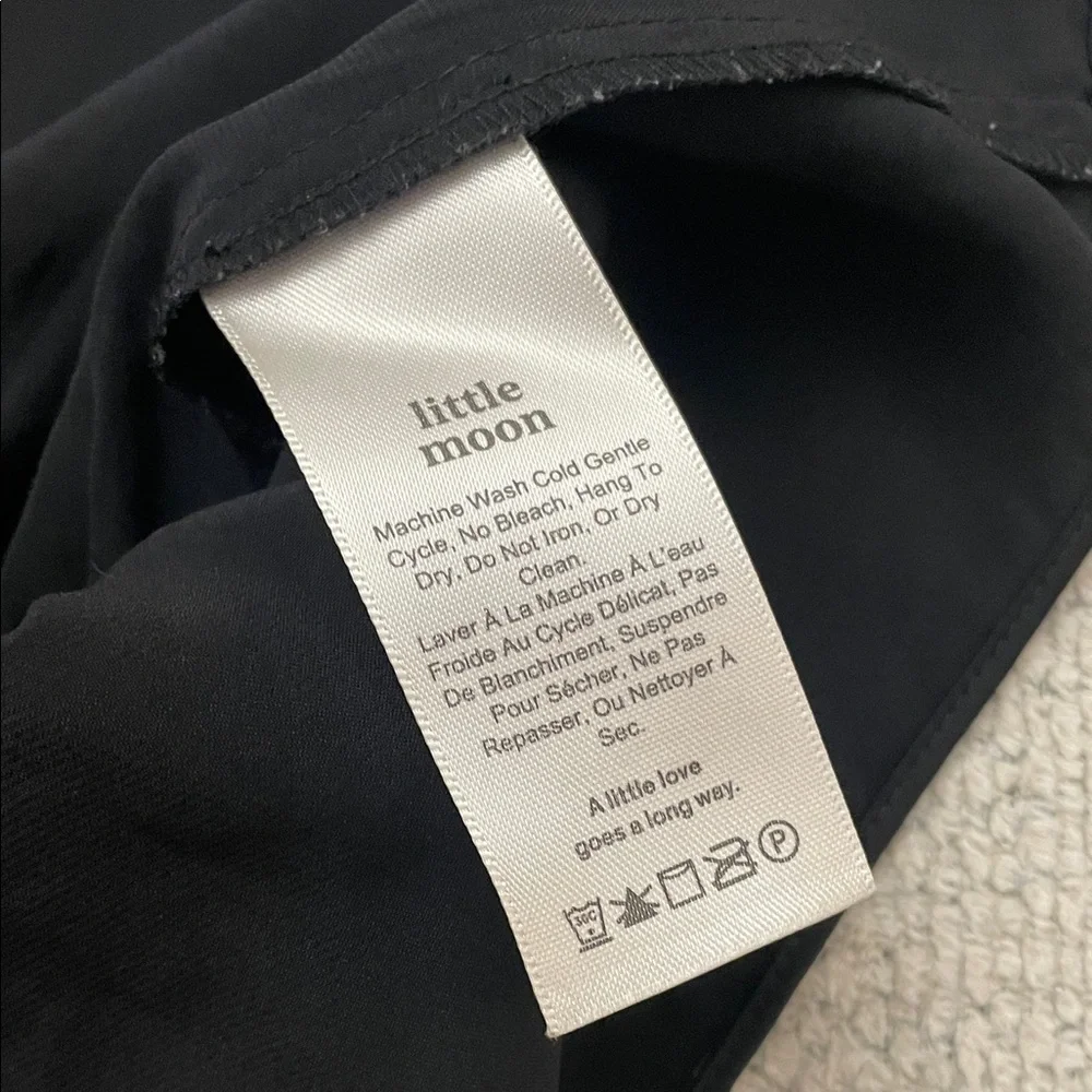 Little Moon Elegant Black Women's Top
